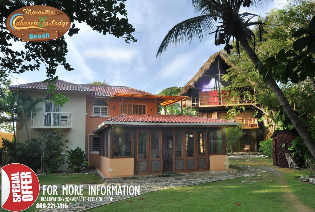 Cabarete Maravilla Eco Lodge & Beach La Mulata Exterior photo